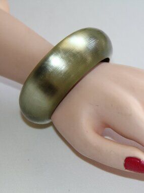 Alexis Bittar Lucite RARE Color and Size Wide Bangle. Rare Fabulous Gorgeous